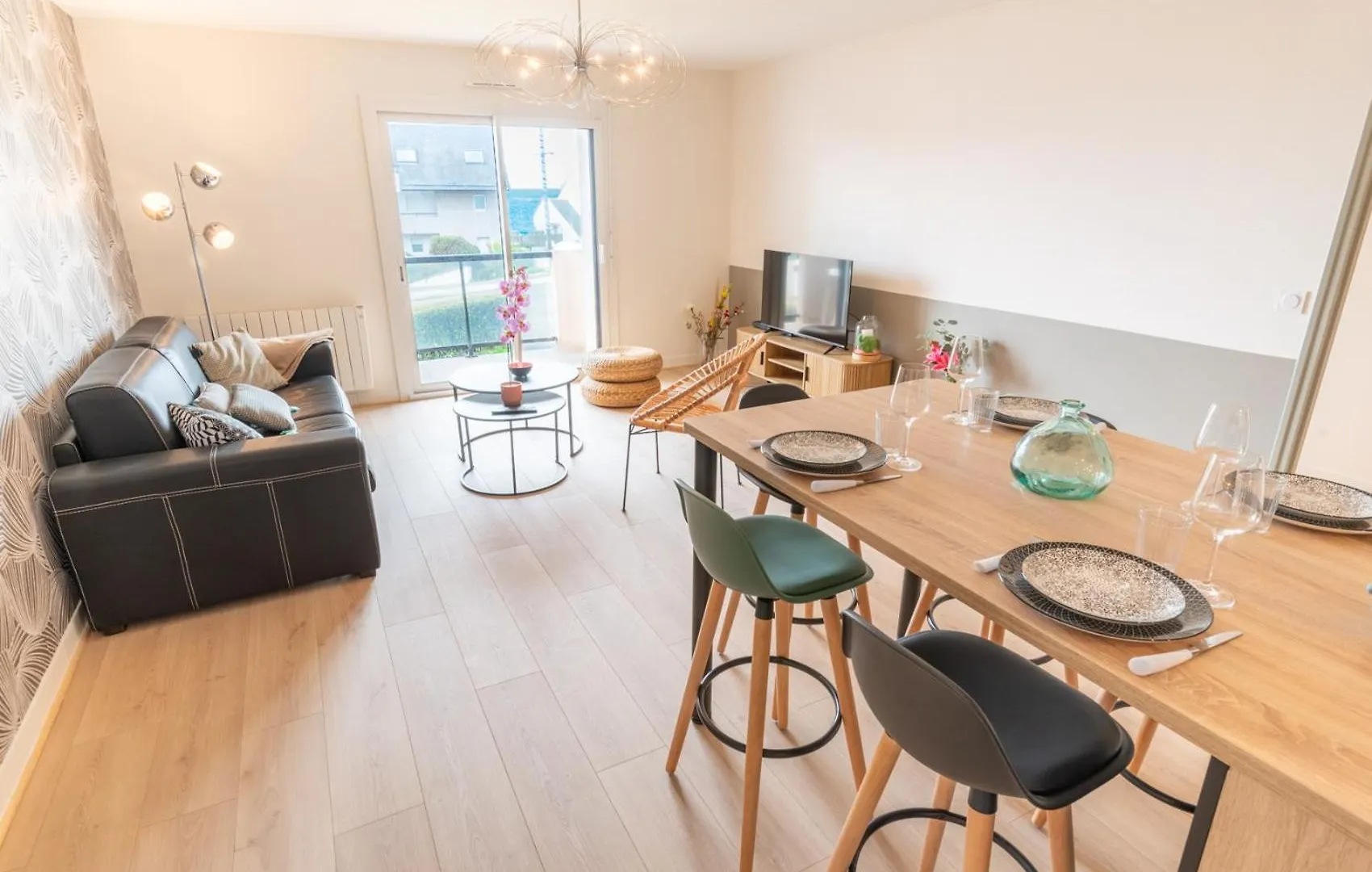 Elegant Appartement 2 Chambres Bord De Mer Par Groom Ploemeur 0*,  Frankrike